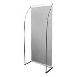 Portabanner 90x190 Doble Tensor Porta Banner Metálico S/lona