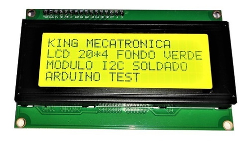 Display 2004 Lcd Pantalla 20x4 Con Modulo I2c Para Arduino