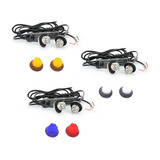 Kit Estrobos Codigos 8 Hiper Led Cola De Cochino Escolta F1