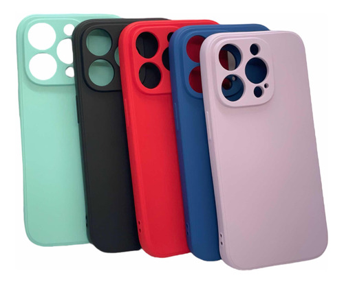 Funda Silicona Silicone Case Antigolpe Para iPhone 14 Pro