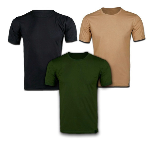 Kit 3 Camisetas Soldier Masculina Bélica Militar Diversas