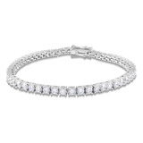 Affy Pulsera De Tenis Clásica De Plata De Ley 925 Chapada En