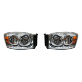 Par Faros Dodge Ram 2006-2007-2008 S/franja Tyc