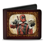 Cartera Deadpool Shakespeare Cráneo Marvel