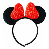 Cintillo Minnie Mouse Lentejuelas Para Niñas O Adultos