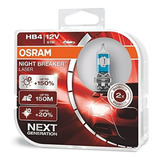 Lamparas Osram Hb4 9006 Night Breaker Laser 12v 51w Halogena