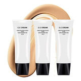 3pcs Cc Cream Spf 50, Base Y Protector Solar Facial, Hidrata