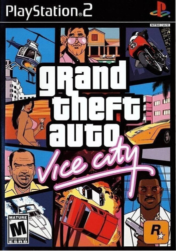 Grand Theft Auto Vice City Lacrado Ps2