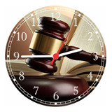 Relógio De Parede Direito Advocacias Decorar Gg 50 Cm 02