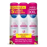 Antitranspirante Nivea Aclarado Natural Desodorante 3 Pz 250