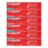 Colgate Pasta De Dientes Blanca Ptica, Antimanchas, Gel De M