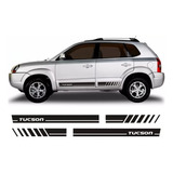 Adesivo Lateral Tucson Ts3 Hyundai Faixa Acessorios Kit Lpc