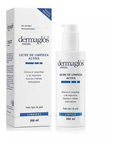 Dermaglos Leche De Limpieza Activa 200ml