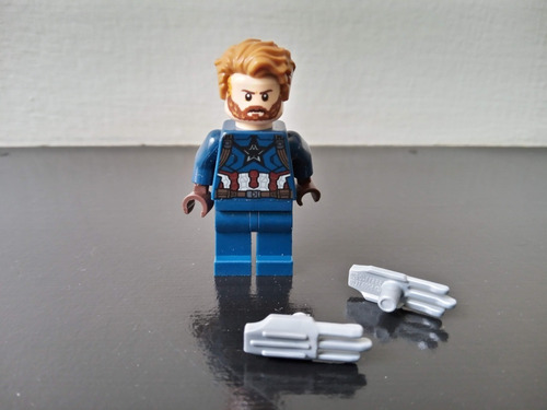 Lego Capitan America Minifigura Marvel Avengers Infinity War