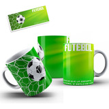 Caneca Porcenana Personalizada Futebol Ref 114