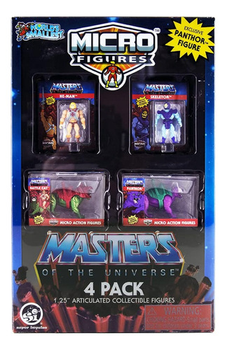 Worlds Smallest Masters Of The Universe - Juego Exclusivo