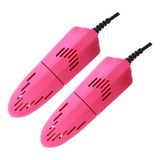 Secador De Zapatos Telescópico De 4 Piezas 220v Rosa