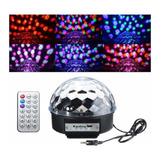 Mp3 Led Bluetooth Lampara Proyector Luces Colores