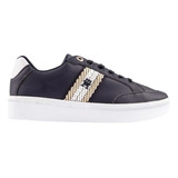 Tenis Tommy Hilfiger Mod Court With Webbing 7106 D3