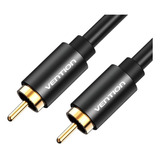 Cable Digital Audio Coaxial Rca De Audio Video 1,5m Vention 