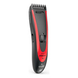 Cortadora De Pelo Gama Race R642 Inalambrica Rojo Y Negro   