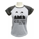 Camiseta Babylook Pet Shop Boys 1984