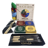 Set Sombras Maquillaje Esponjas Brochas Harry Potter  16pz