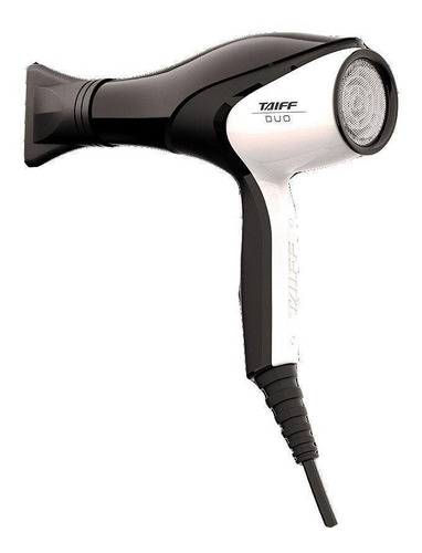 Secador De Cabelo Taiff Unique Duo 2700w Preto/branco Bivolt