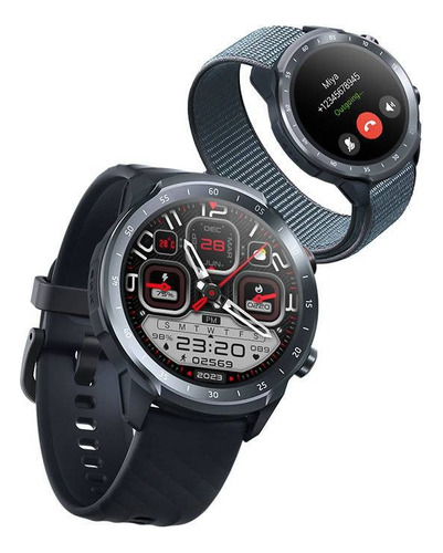 Reloj Inteligente Smart Watch Mibro A2 Negro Unisex Color De La Caja Blanco