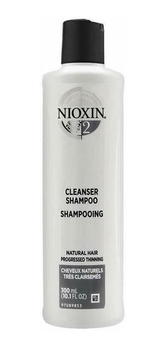 Champú Limpiador Nioxin 10.1 Onzas Para Cabello Fino