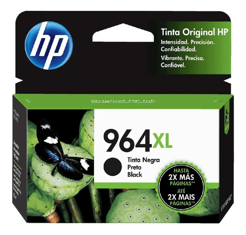 Cartucho De Tinta Hp 964xl Negro Original 3ja57al