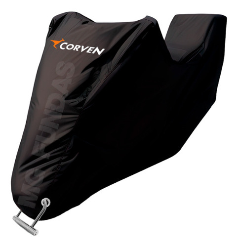 Cobertor Impermeable Moto Corven 250cc Con Baul Top Case