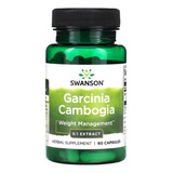 Swanson Garcinia Cambogia 80mg 60 Caps 2 Meses Quemagrasa