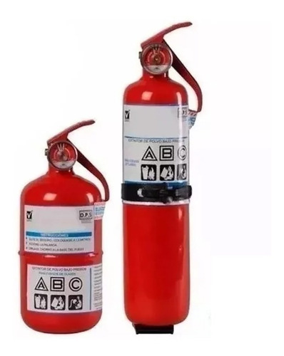 Matafuego Fuego Nuevo Polvo Abc 1kg Auto Homologado