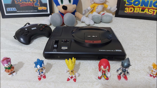 Mega Drive Ii Original Tec Toy Super Conservado