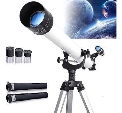 Telescópio Astronomico Refrator Luneta Ampliação 675x 90060