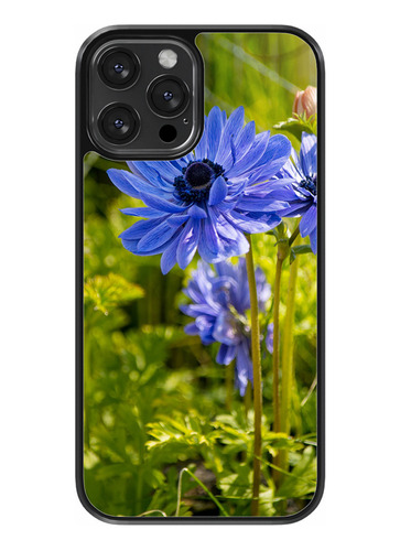 Funda Diseño Para Samsung Anemona Morada  #2