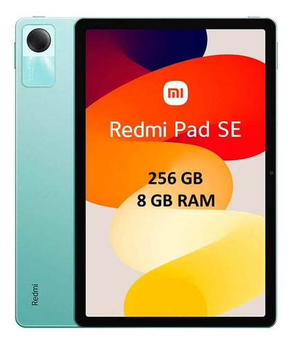 Tablet Xiaomi Redmi Pad Se 256gb 8gb Ram Mint Green Wi-fi