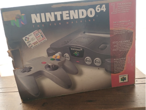 Nintendo 64 En Caja No Incluye Juego