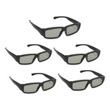 Gafas De Plástico Con Visores De Eclipse Solar De 5 Piezas