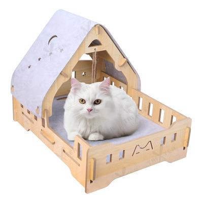 Cama Nido Trixter JP-W01 Cartón Comprimido Para Gatos Y Perros Pequeños | MercadoLibre