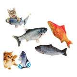 Brinquedo P/ Gato Dance Fish Nemo Chalesco Peixe Mexe Usb