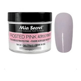 Polimero Color Frosted Pink Uñas Acrilicas Mia Secret 15g