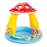 Piscina Inflable Intex Con Parasol Mushroom Para Bebé