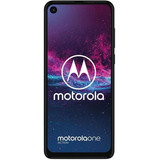 Motorola One Action 128gb Azul Denim Bom - Celular Usado