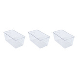  Pack 3 Organizador Refrigerador Contenedor Cocina Hogar