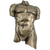 Acabado En Bronce Nude Torso Masculino Para Colgar En La Fig