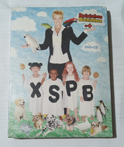 Dvd + Cd Xuxa Xspb 10 - Baixinhos Bichinhos. 