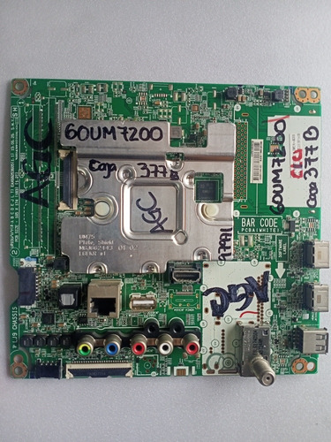 Main Board O Tarjeta Principal Tv Led LG 60um7200