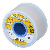 Malha Dessoldadora 2,0mm X 30m Goot Cp-20b